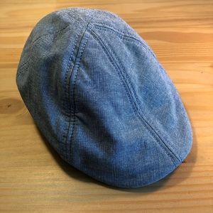 Goorin Brothers Flat Cap - Men’s Medium Chambray Blue
